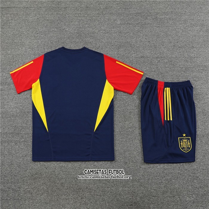 Chandal del Espana Manga Corta 2023/2024 Azul - Pantalon Corto